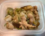 【糖尿病弁当】レタナス鳥もも炒め作り方10写真