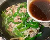 ワンパン時短！豚とピーマンのポン酢炒め作り方7写真