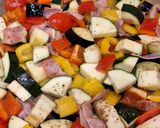 夏野菜たっぷり！チーズトースト作り方4写真