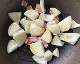 ★簡単★たまねぎベーコン炒め作り方3写真