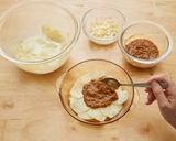 キーマカレーのポテトラザニア風作り方4写真