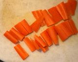 野菜と牛肉の炒め物作り方1写真