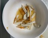 肉無チクワ洋風梅照りクリーム味野菜炒作り方1写真