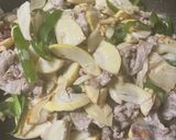 竹の子の豚肉炒め作り方1写真