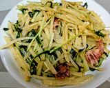 じゃがいもとベーコンの甘酢炒め作り方5写真