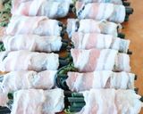シンプル調味料【わらびの豚巻き（甘醤油）作り方2写真