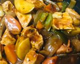レトルト●からめてしあげるチーチキカレー作り方3写真
