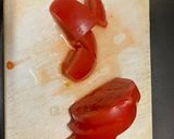 夏向きトマトサラダ作り方1写真