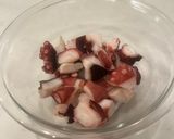 超簡単⭐︎タコの前菜作り方1写真