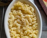 簡単★ホワイトシチューマカロニグラタン作り方1写真