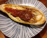 白ナスのゆず味噌のせ作り方4写真