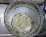キャベツの芯の甘酢漬け作り方2写真