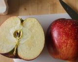 レンジde林檎薔薇☆コンポートトッピング作り方1写真