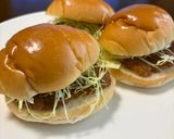 市販品で簡単!バターロールのチキンフィレサンド作り方5写真