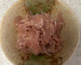 柿と生ハムの洋風白和え作り方2写真
