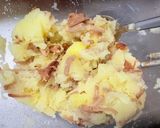 ポテト包みハンバーグ作り方1写真