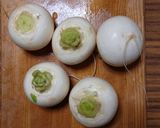 ヨウサマの減塩かぶ(蕪）のスープ作り方1写真
