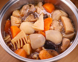 たけのことねっとり根菜の味しみしみ煮物🤭作り方4写真