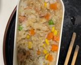 レンジソースチキンカツ味オムライス弁当作り方8写真