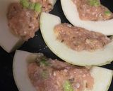 まん丸ズッキーニの肉詰め作り方3写真