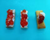 油揚げパイでジャムとクリチのミルフィーユ作り方5写真