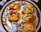 焼き饅頭。お好み＆焼き肉味作り方5写真