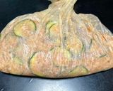 ズッキーニとひき肉のチヂミ作り方3写真