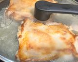 簡単メイン♡鶏ももの酒蒸し照り焼きチキン作り方2写真