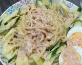 ラーメンサラダ☆野菜と中華麺のごまマヨ醤油ドレ作り方6写真