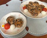 ひじきと豆腐のふんわりつくね。ヘルシー作り方6写真