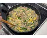 にら玉あんかけ♪豚にら玉厚揚げ★動画あり作り方27写真