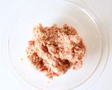 【ゴーヤの肉詰め唐揚げ（スパイス）】作り方1写真