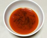 トマトジュースで簡単トマトもずくそうめん作り方2写真