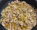 他人丼とパン粉でカツ丼もどき作り方5写真