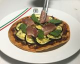 豆腐シュレッドで作るナスのボローニャピザ作り方15写真
