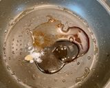 甜麺醤の甘辛味噌ダレの、豚バラ丼作り方6写真