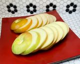 りんご　スターカット作り方4写真
