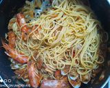 魚介の旨味美味しい!ペスカトーレ作り方8写真