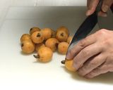 枇杷とドライトマトの冷製パスタ作り方6写真