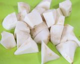 里芋とツナののり塩ポテトサラダ作り方1写真