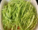 サバ水煮缶とレンチン野菜和え作り方1写真