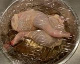むしり(ローストチキン)作り方1写真