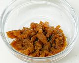 5分！生わかめと長ねぎの梅ごま和え作り方2写真