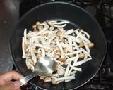 大葉キノコの和風パスタ♪簡単めんつゆ作り方4写真