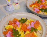 ひな祭りに♡ごぼうごはんのちらし寿司作り方6写真