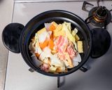豚汁カレー煮込みうどん作り方3写真