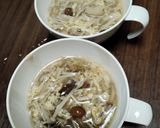 きのこの中華風かき玉スープ作り方4写真