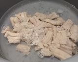 もつ胡瓜胡麻油和え作り方1写真