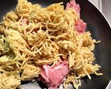 簡単☆時短☆なんちゃってオムそば☆残りもので作り方1写真