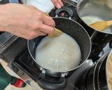 酒粕甘酒（酒粕甘酒入りミルク）作り方2写真
